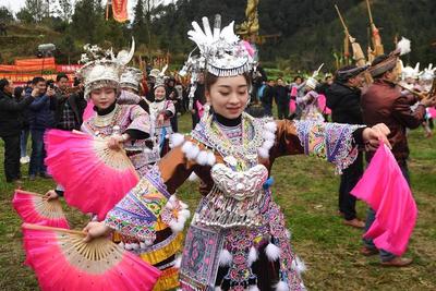 廣西融水:歡樂坡會(huì)慶新春